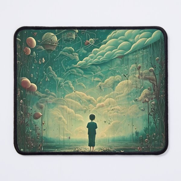 Item preview, Dreamy liminal anemoia painting designed and sold by ArthurVandelay.