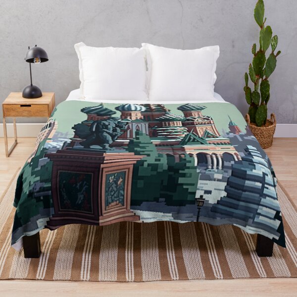 Item preview, Moscow in Russia in pixel art designed and sold by AI-G-I-.