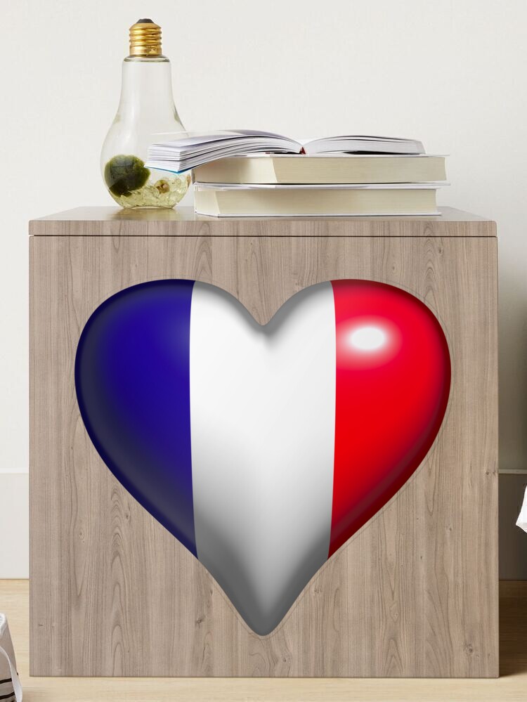 I Love France French Flag Heart' Sticker | Spreadshirt