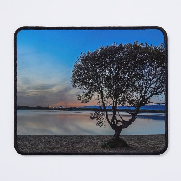 Item preview, Kenfig Pool tree at sunset designed and sold by Jinxyboy1908.