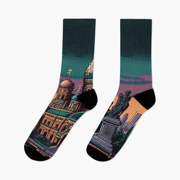 Item preview, Moscow, Russia in pixel art 2 designed and sold by AI-G-I-.