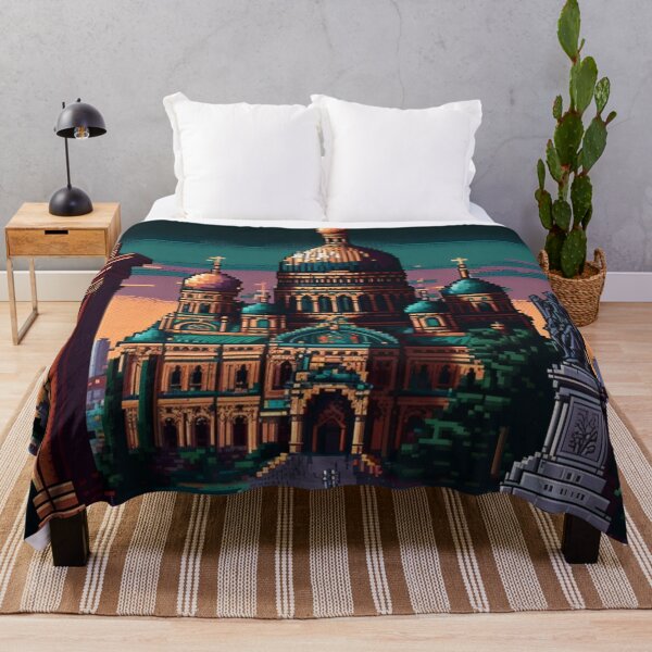 Item preview, Moscow, Russia in pixel art 2 designed and sold by AI-G-I-.