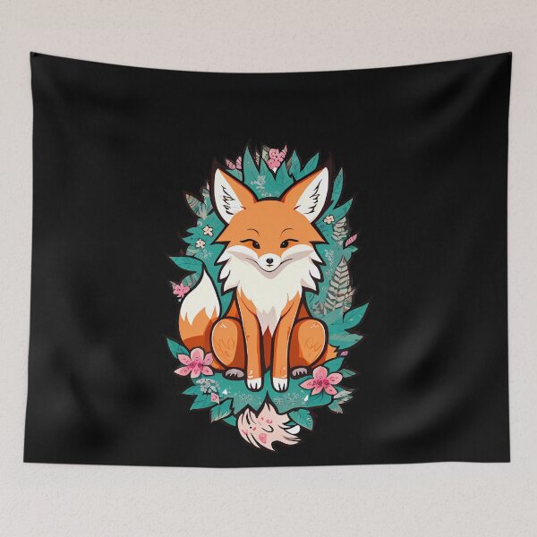 Item preview, Whimsical Fox Wanderer designed and sold by Mechanical-Artt.