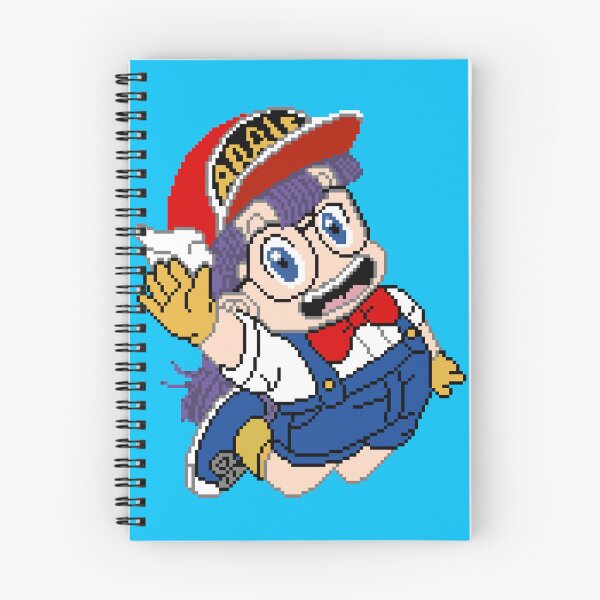 Item preview, Arale - pixel art designed and sold by Tania Guzmán.