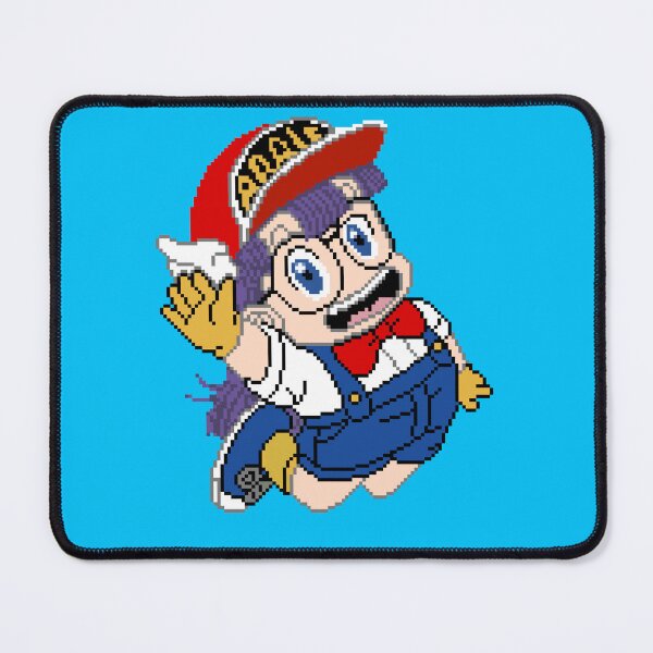 Item preview, Arale - pixel art designed and sold by Tania Guzmán.