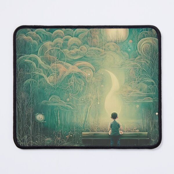 Item preview, Dreamy liminal anemoia painting designed and sold by ArthurVandelay.