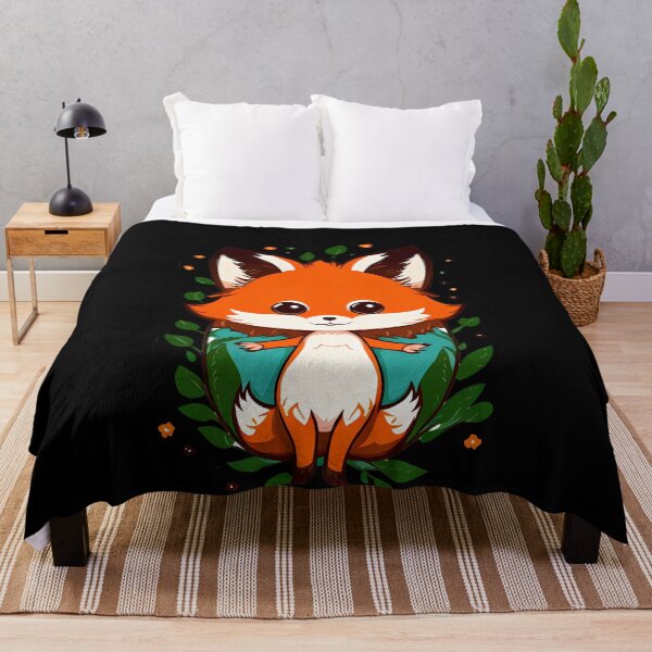 Item preview, Dreamy Watercolor Fox designed and sold by Mechanical-Artt.
