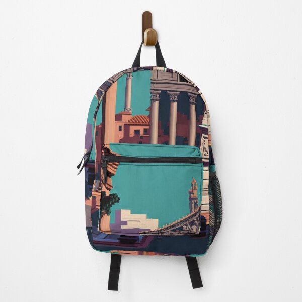 Item preview, Rome, Italy in pixel art 2 designed and sold by AI-G-I-.