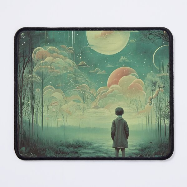 Item preview, Dreamy liminal anemoia painting designed and sold by ArthurVandelay.