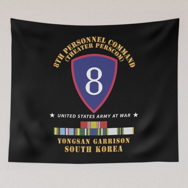 Item preview, SSI - 8th Personnel Command - Theater Perscom - Youngsan w NDSM COLD,EXP KOREA SVC X 300 designed and sold by Military Insignia Products.