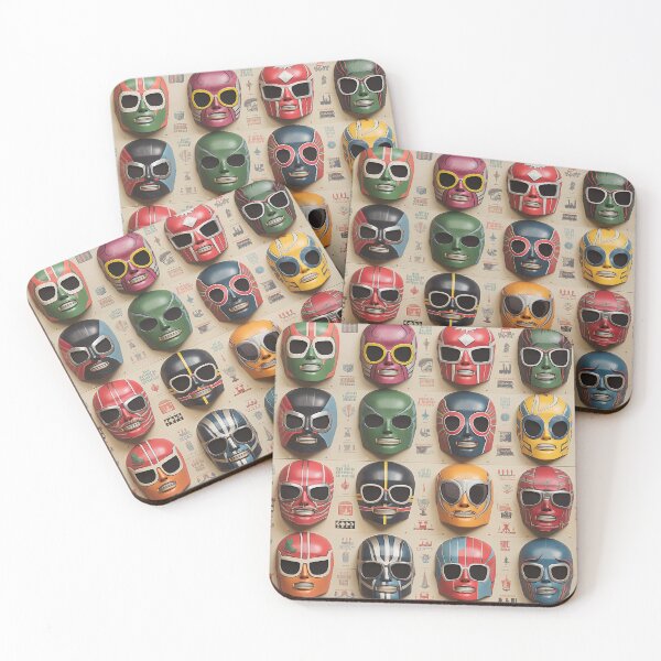 Item preview, Mask-a-rade of the Luchadors designed and sold by ARTificialNsite.