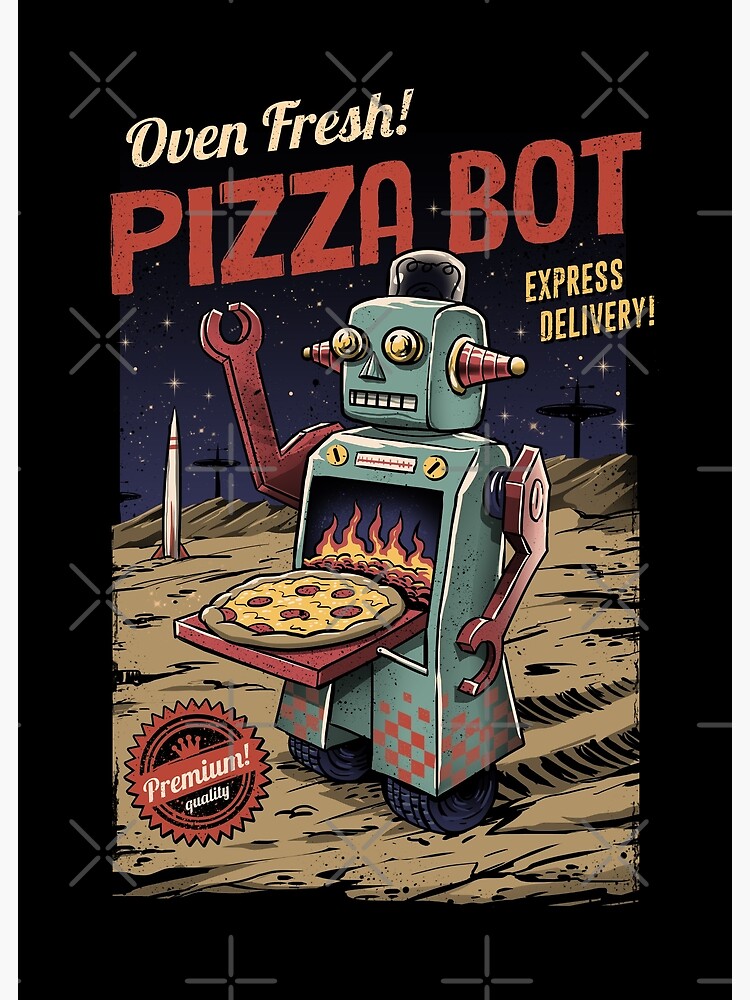 Pizza Bot by vincenttrinidad