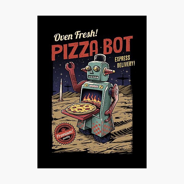 Item preview, Pizza Bot designed and sold by vincenttrinidad.
