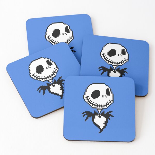 Item preview, Jack Skellington - pixel art designed and sold by Tania Guzmán.