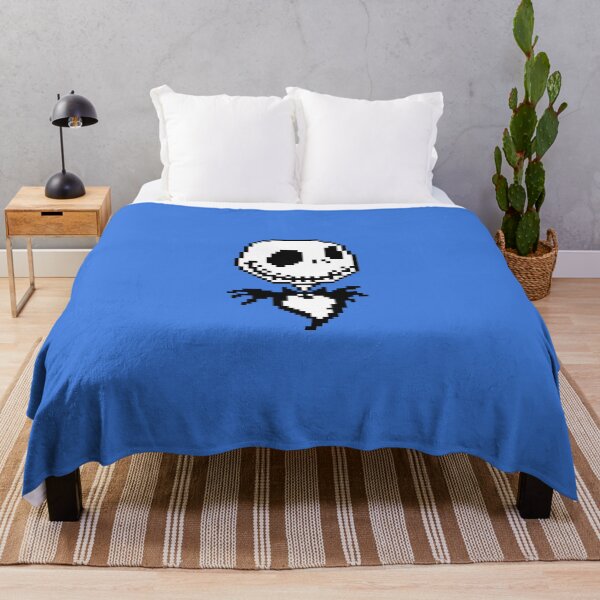 Item preview, Jack Skellington - pixel art designed and sold by Tania Guzmán.