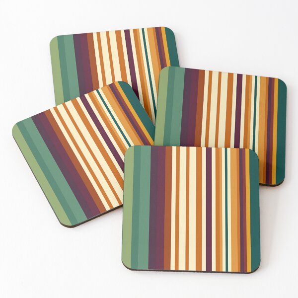 Item preview, Retro Multicolored Vertical Stripes Pattern designed and sold by Sturdust.