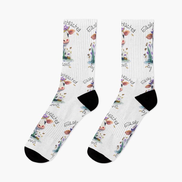 Item preview, Easily distracted by cows designed and sold by tinytwist.