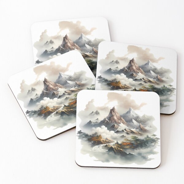 Item preview, The Mountains Surrounded By The Clouds designed and sold by alacaz.