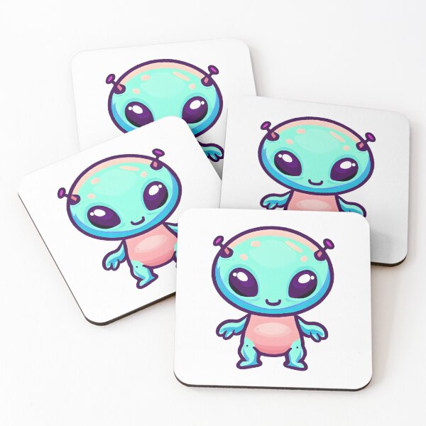 Item preview, Cute colorful alien designed and sold by LimpingUnicorn.