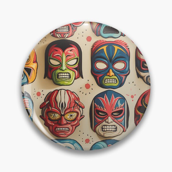 Artikelvorschau, Maskenball der Luchadors entworfen und verkauft von ARTificialNsite.