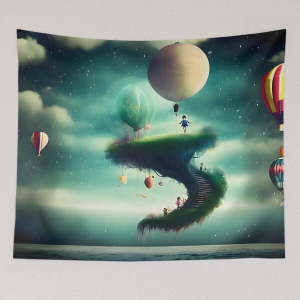 Item preview, Dreamy liminal anemoia painting designed and sold by ArthurVandelay.