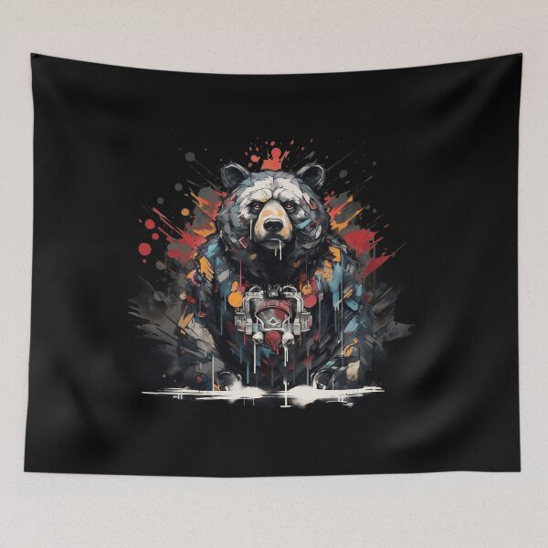 Item preview, Graffiti Style Bear | Bear Lovers designed and sold by DarcoDesigns.