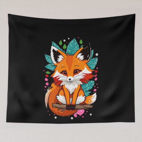 Item preview, Mystical Forest Fox designed and sold by Mechanical-Artt.