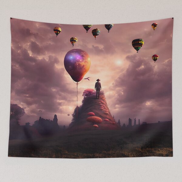 Item preview, Dreamy liminal anemoia painting designed and sold by ArthurVandelay.