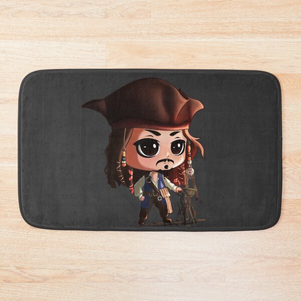 Artikelvorschau, Jack Sparrow Chibi Fan Art entworfen und verkauft von ButikiDArtist.