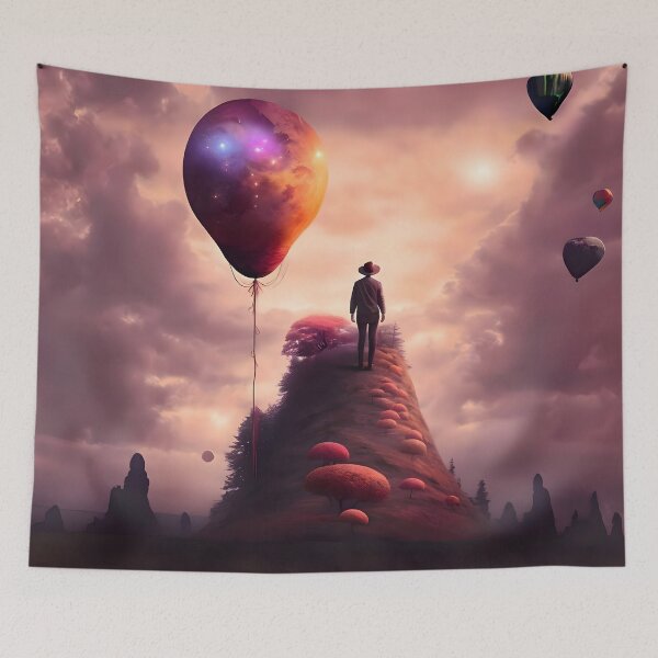 Item preview, Dreamy liminal anemoia painting designed and sold by ArthurVandelay.