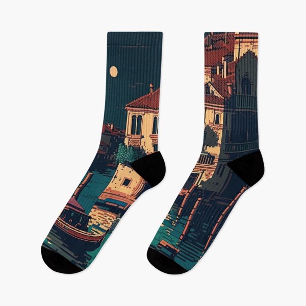 Item preview, Venice, Italy in pixel art designed and sold by AI-G-I-.