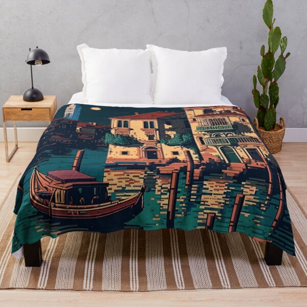 Item preview, Venice, Italy in pixel art designed and sold by AI-G-I-.