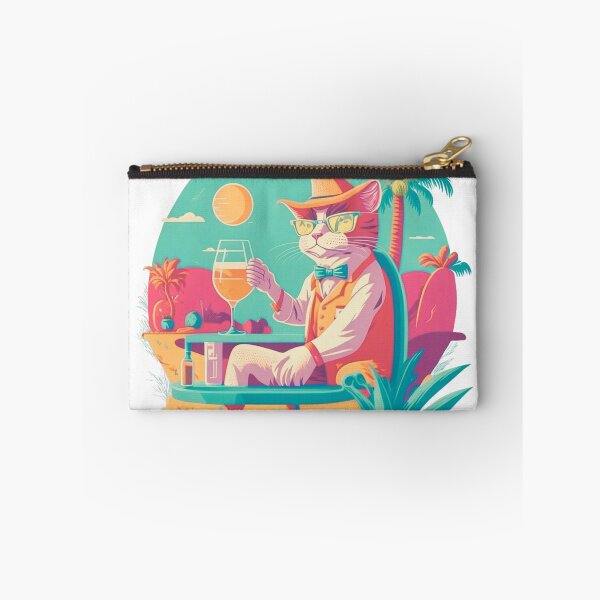 Item preview, Doctor Cat on Vacations | Retro Color | Merch for cat lovers designed and sold by MaFleiva.