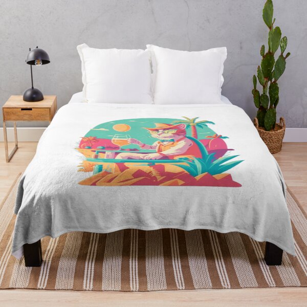 Item preview, Doctor Cat on Vacations | Retro Color | Merch for cat lovers designed and sold by MaFleiva.