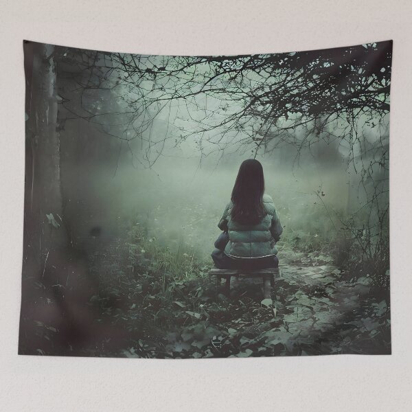 Item preview, Dreamy liminal anemoia painting designed and sold by ArthurVandelay.