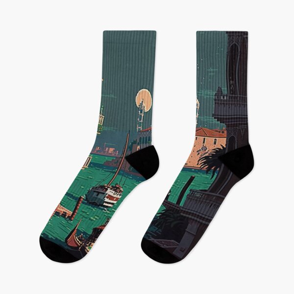 Item preview, Venice, Italy in pixel art 2 designed and sold by AI-G-I-.
