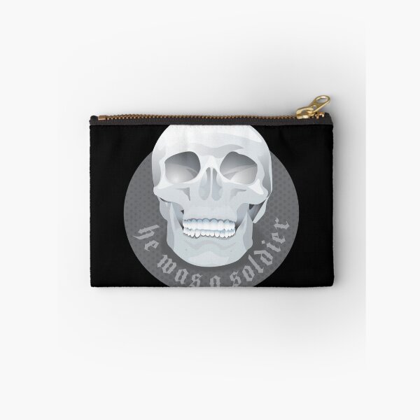 Item preview, He was a soldier (smiling skull sigil) Malazan empire fanart designed and sold by jazzydevil.