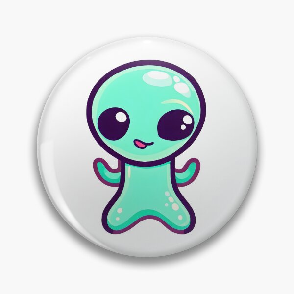 Item preview, Cute green alien designed and sold by LimpingUnicorn.