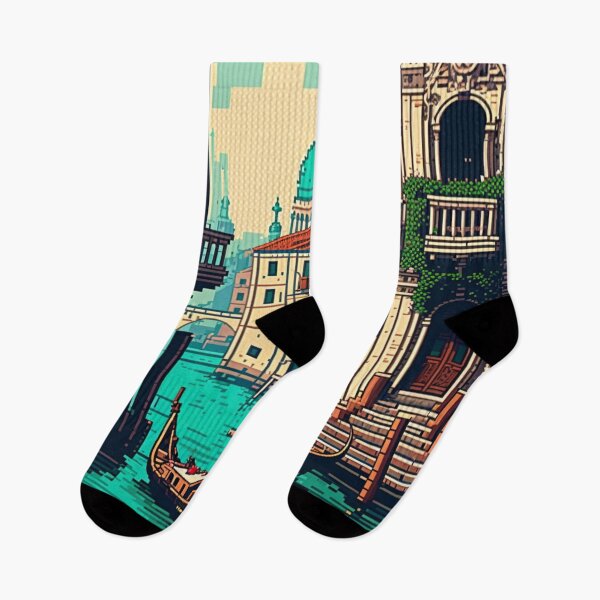 Item preview, Venice, Italy in pixel art 3 designed and sold by AI-G-I-.