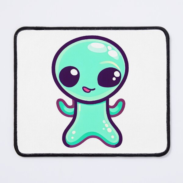 Item preview, Cute green alien designed and sold by LimpingUnicorn.
