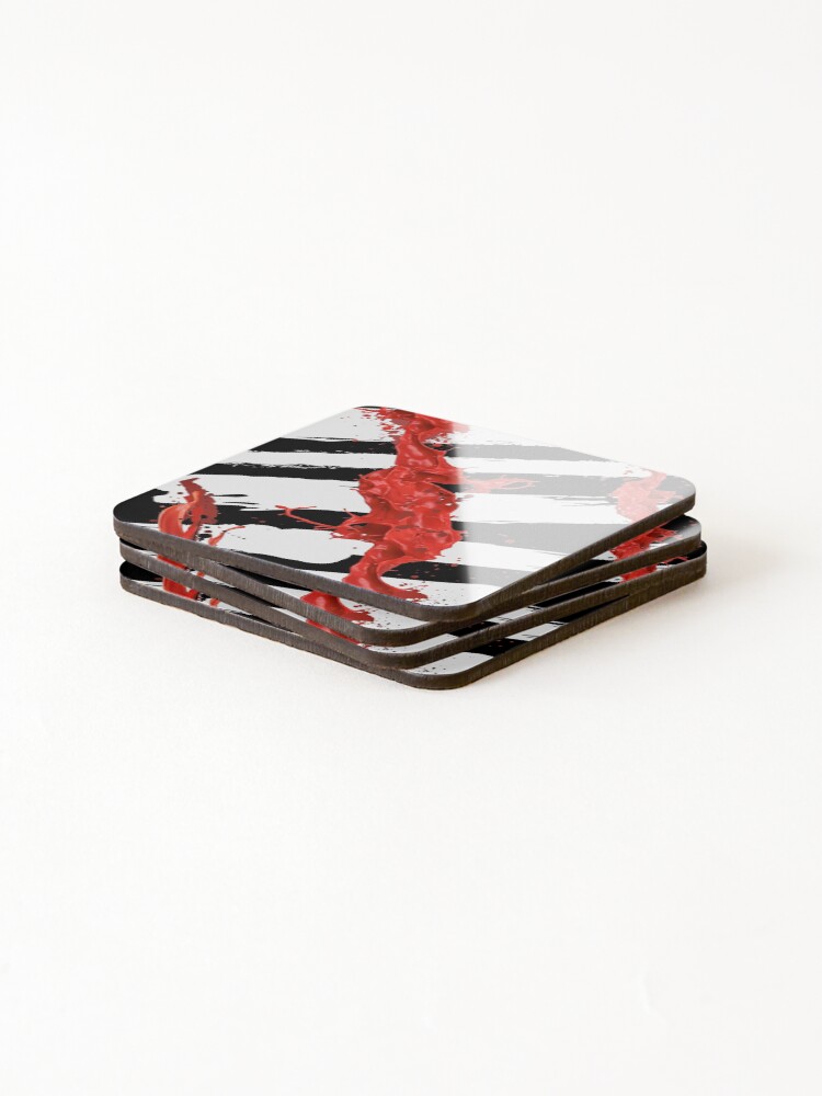 Thumbnail 4 of 5, Coasters (Set of 4), Splash designed and sold by Viral-Raves.