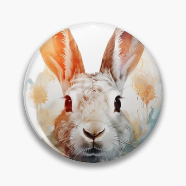 Item preview, Rabbit Realistic Photostyle Abstract Oil Art designed and sold by Ashura-AI.