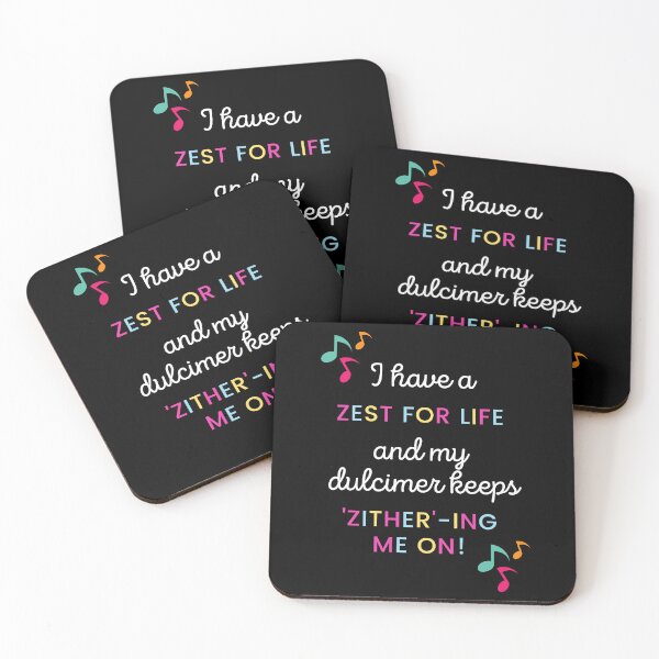 Item preview, Dulcimer Player Puns designed and sold by ojdart.