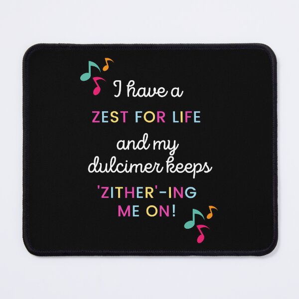 Item preview, Dulcimer Player Puns designed and sold by ojdart.