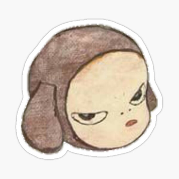 Item preview, Cute~ Yoshitomo Nara Dog Japanese Art Sticker designed and sold by babyfangs.