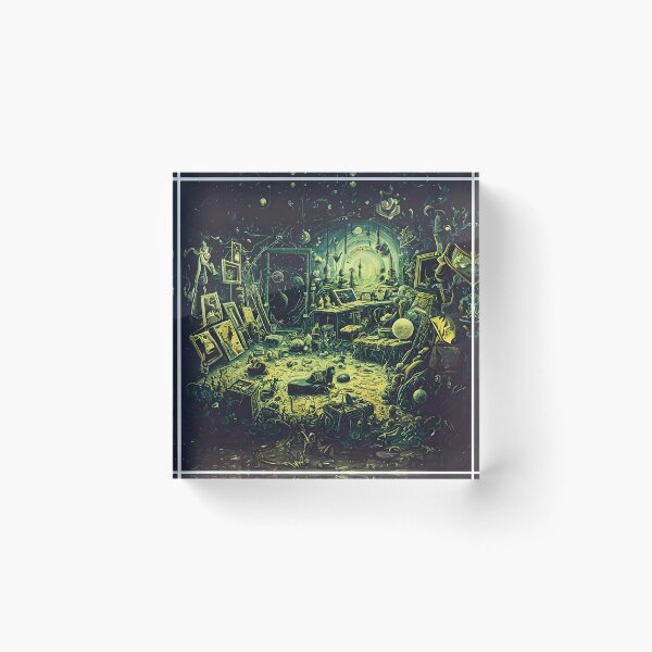 Item preview, Dreamy liminal anemoia painting designed and sold by ArthurVandelay.