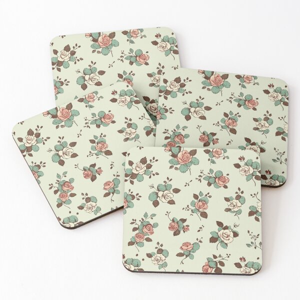 Item preview, Pink and White Little Roses designed and sold by SamJanner.