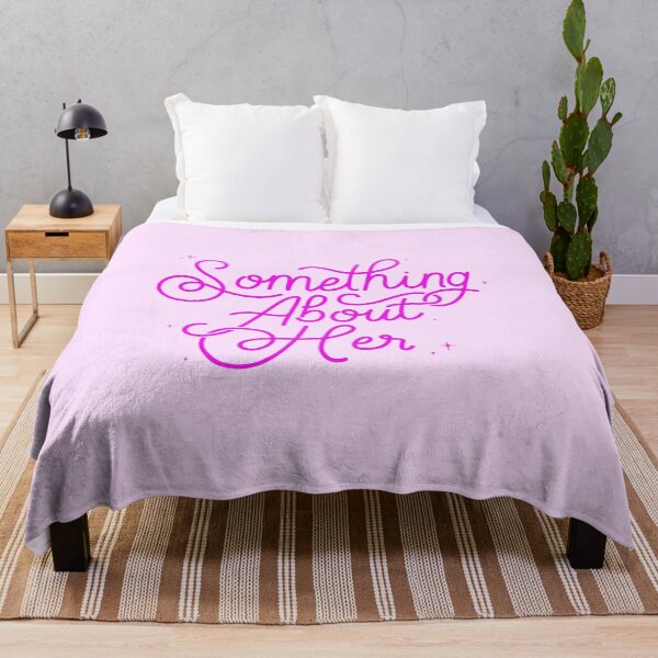 Item preview, Something About Her Calligraphy Pink designed and sold by Loverly123.