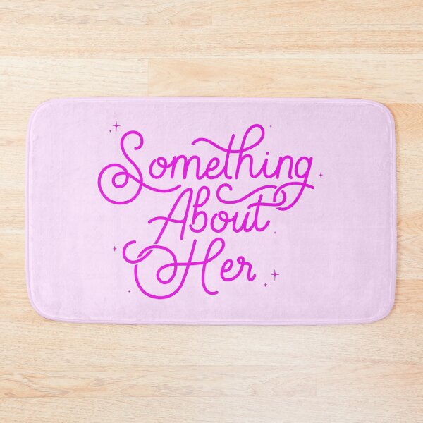 Item preview, Something About Her Calligraphy Pink designed and sold by Loverly123.