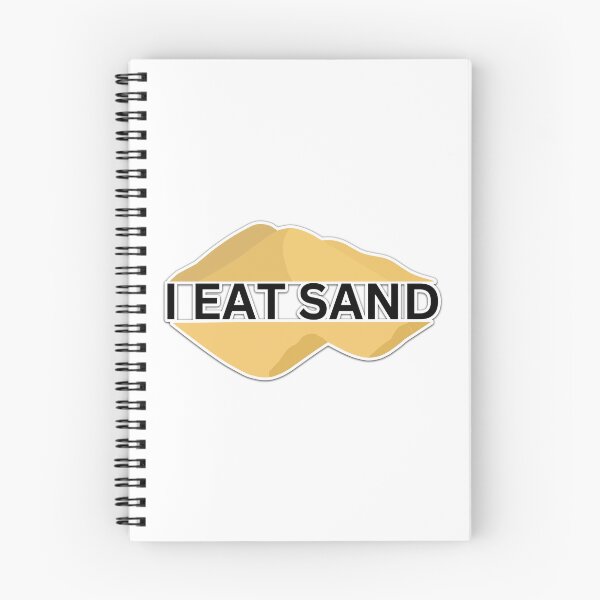 Item preview, I Eat Sand Beach Quote Meme designed and sold by IHeartArts.